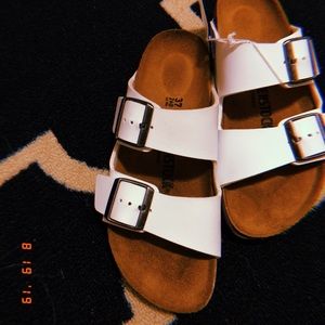 NEW White Birkenstock